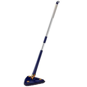 Trapeador De Limpieza Triangular Ajustable Giratorio 360