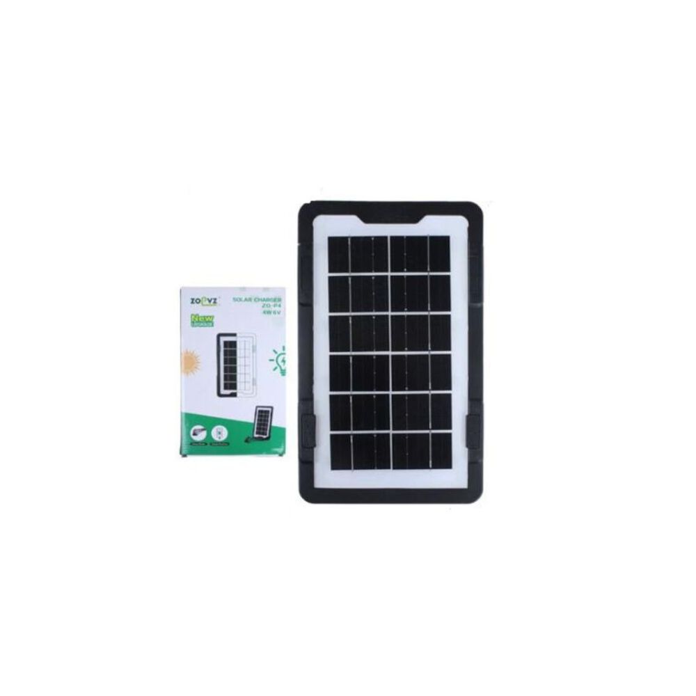 Panel Solar Fotovoltaico 4w 6v Cargador Movil Portatil image number 1.0