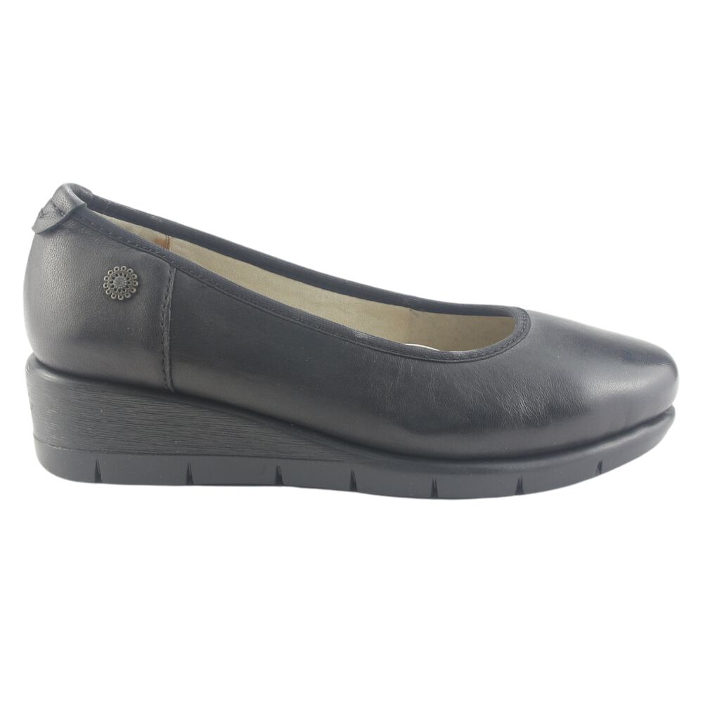 Zapato De Cuero Chalada Mujer Calafate-4 Negro Casual image number 0.0
