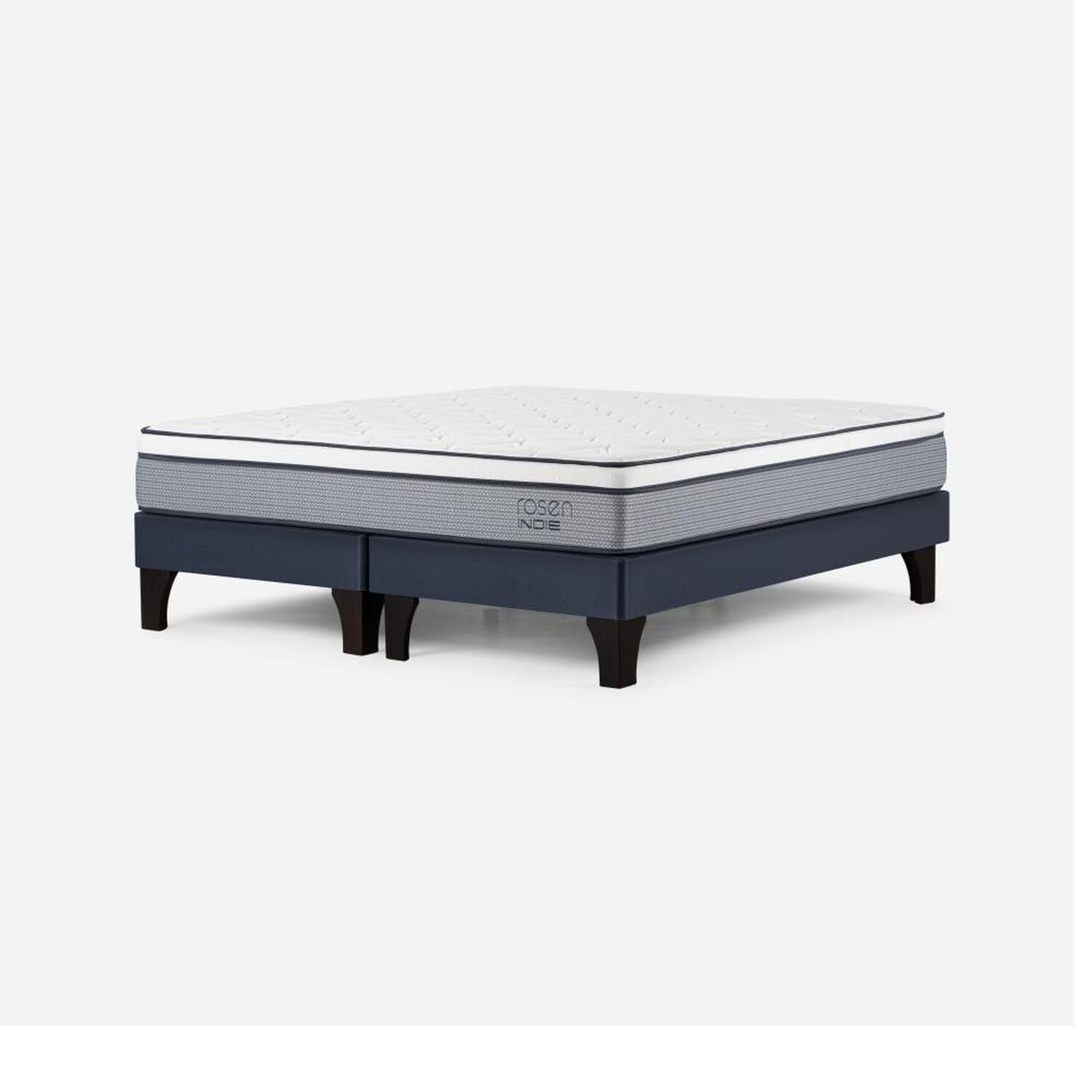 Cama Europea Rosen Indie / 2 Plazas / Base Dividida image number 1.0