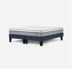 Cama Europea Rosen Indie / 2 Plazas / Base Dividida