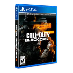 Juego PS4 Sony Call Of Duty: Black Ops 6