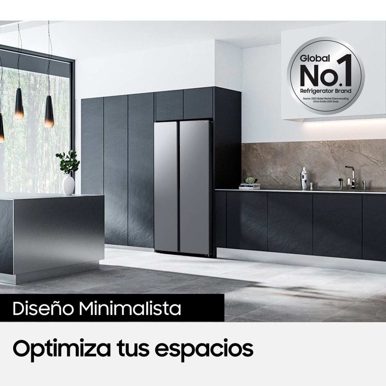 Refrigerador Side By Side Samsung RS57DG4000M9ZS / No Frost / 583 Litros / D image number 4.0
