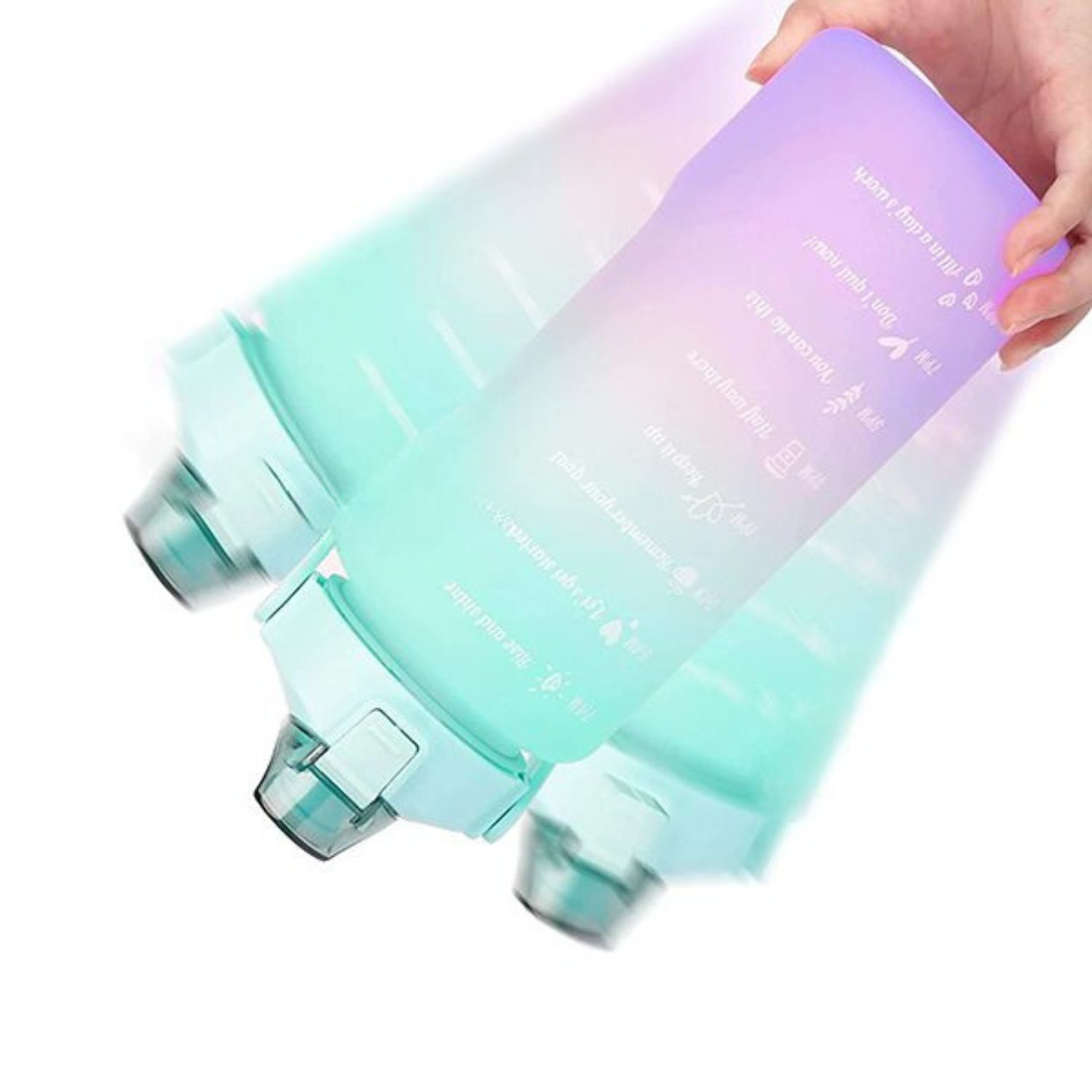 Pack 2 Botellas Agua Motivacionales De 2 Litros Y 900 Ml image number 4.0