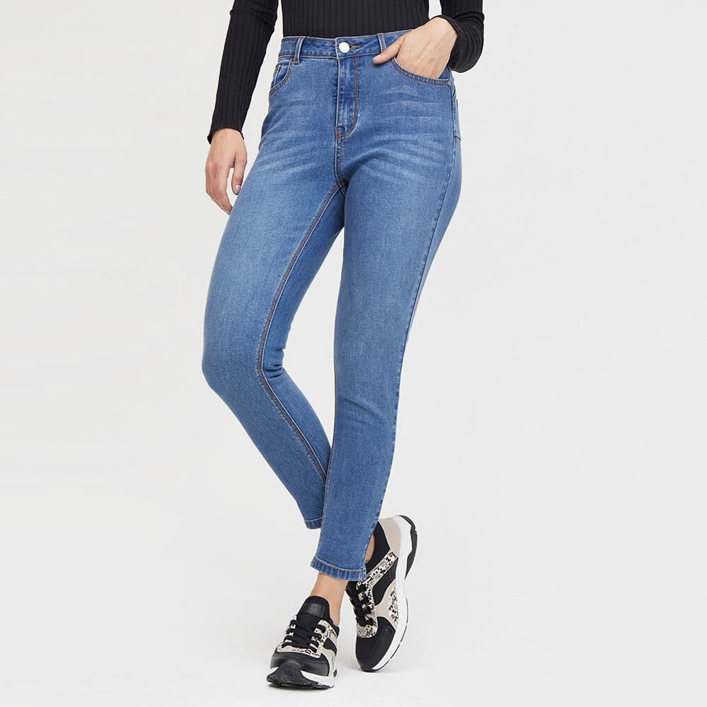 Jeans Mujer Tiro Alto Skinny Push Up Kimera En Oferta Hites Com