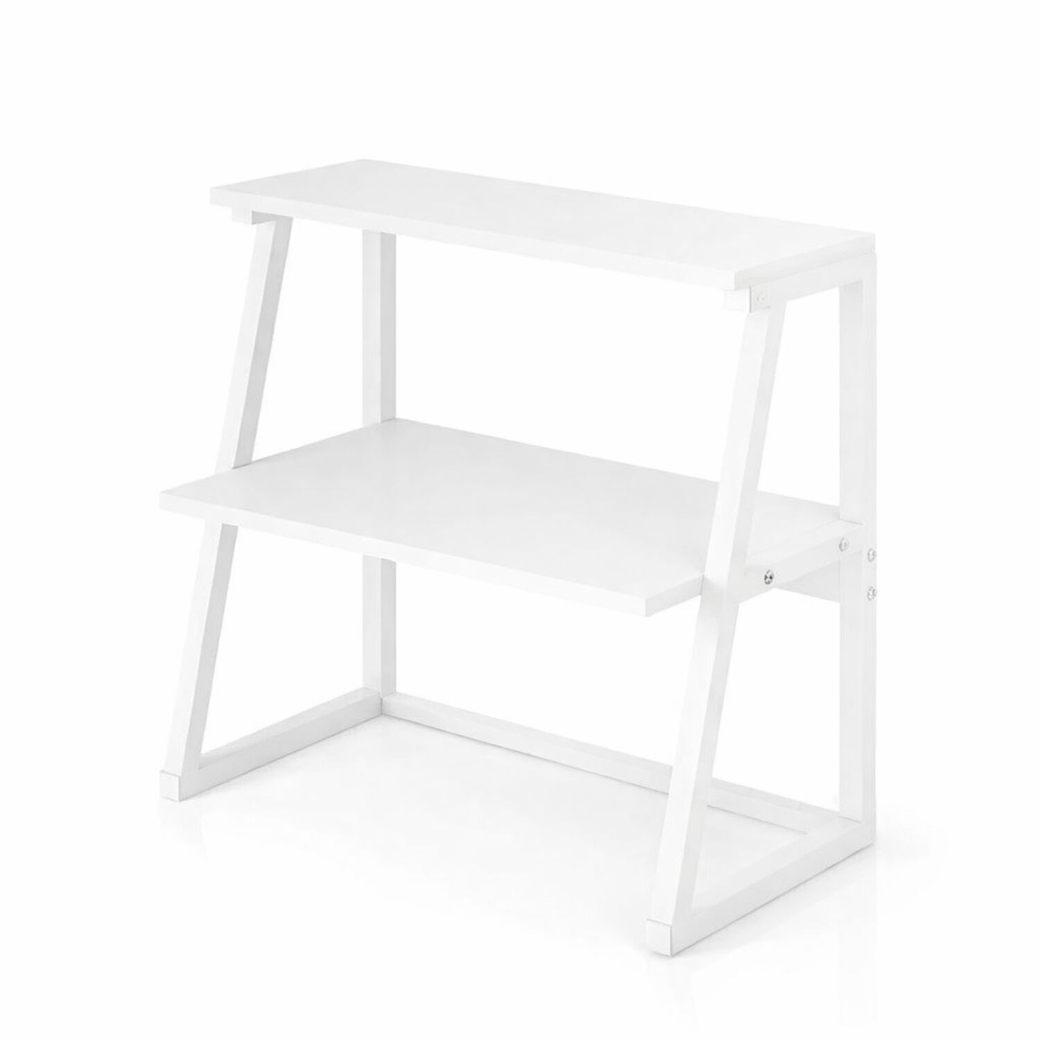 Soporte Para Impresoras 2 Niveles Mdf Blanco image number 0.0