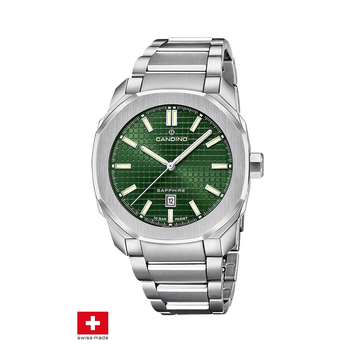 Reloj C4754/3 Candino Swiss Verde Hombre Couple Sport image number 0.0