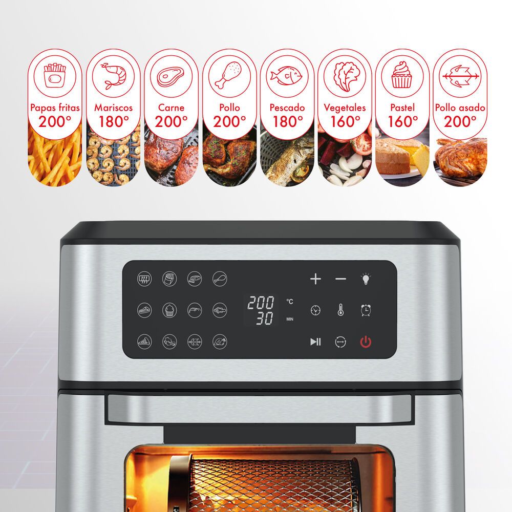 Horno Freidora De Aire 12 Litros image number 6.0