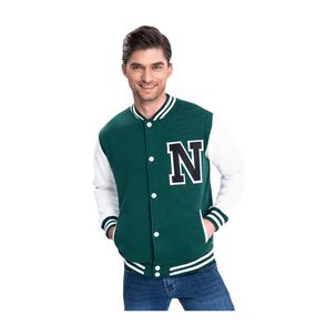 Chaqueta Poleron Universitaria Hombre Nigeria