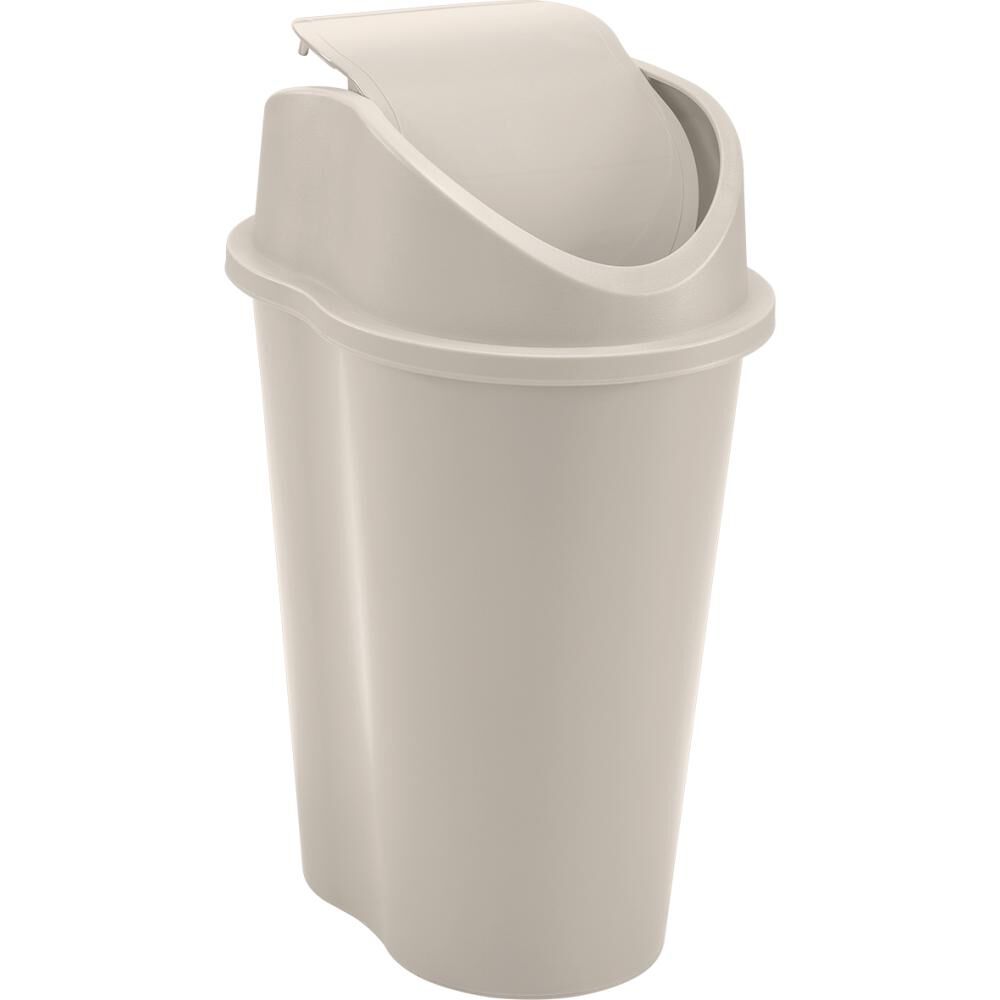 Basurero Vaiven 10l Blanco Rimax image number 0.0