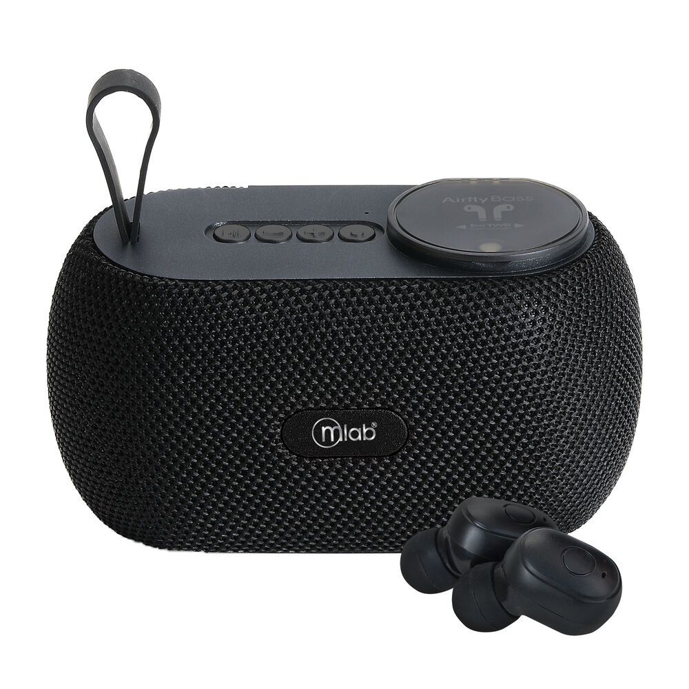 Air-dual Bass Tws Speaker + Audífonos Mlab image number 0.0
