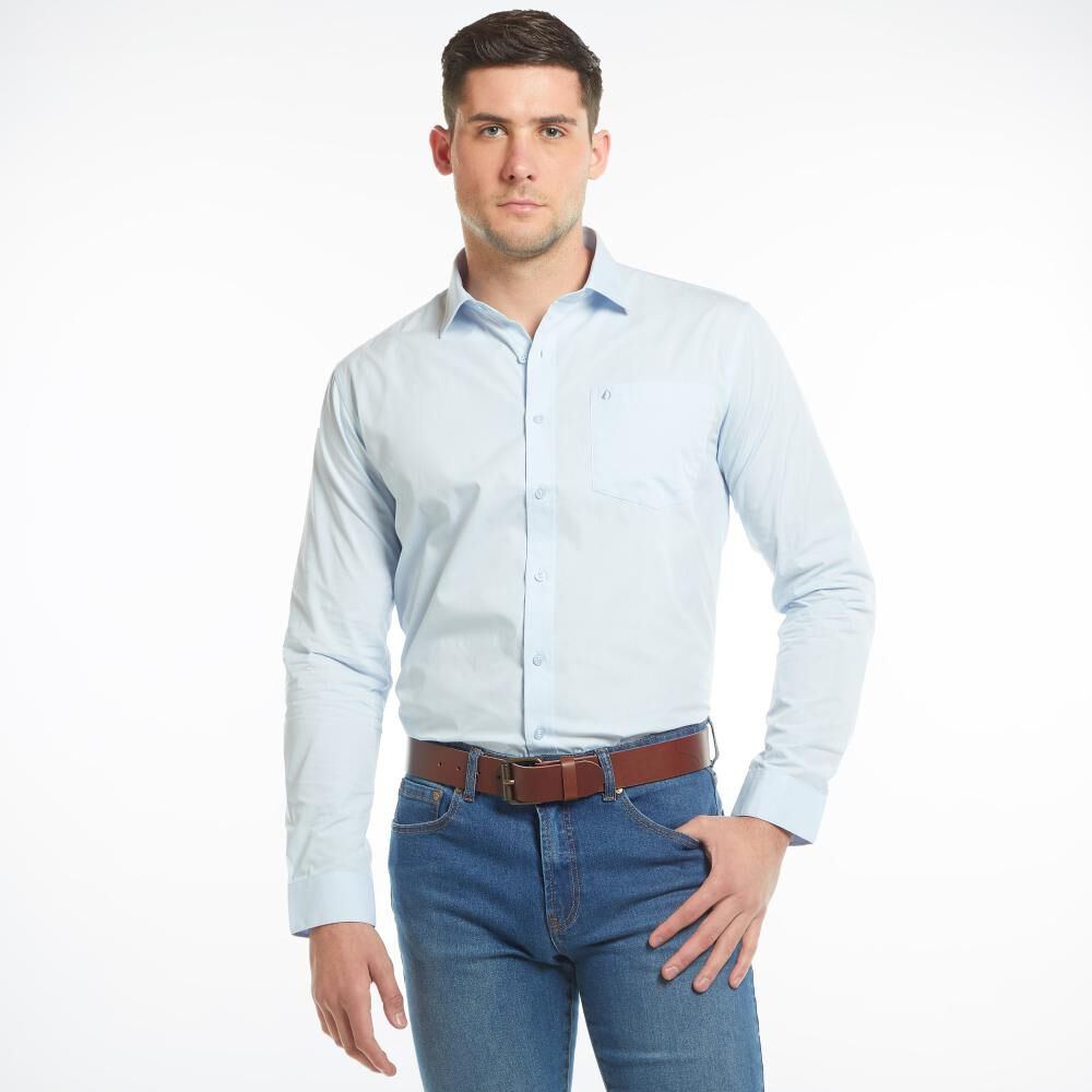 Camisa Básica Manga Larga Hombre Herlad image number 0.0