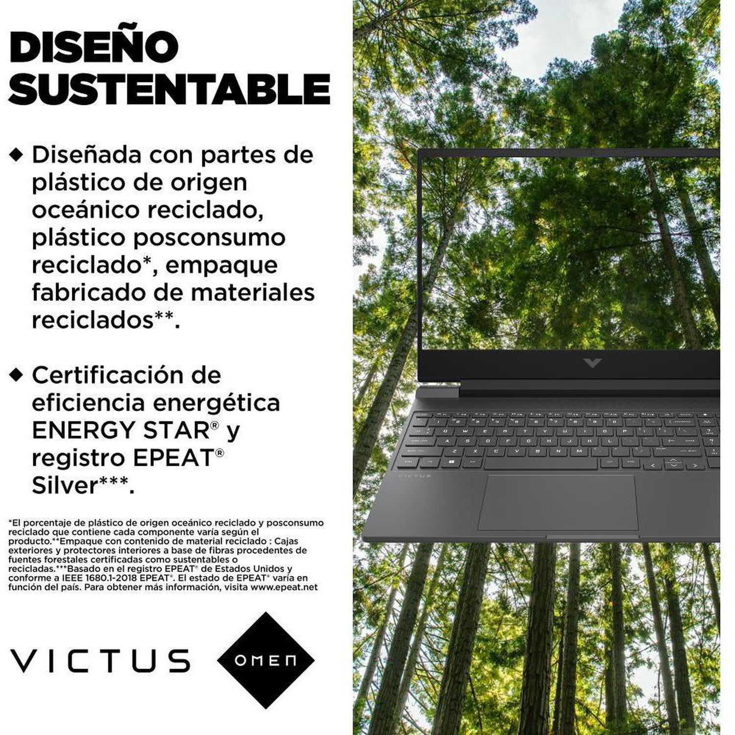 Notebook Gamer 15.6" HP Victus 15-FA0025LA / Intel Core I5 / 8 GB RAM / Nvidia Geforce RTX 3050 / 512 GB SSD image number 10.0