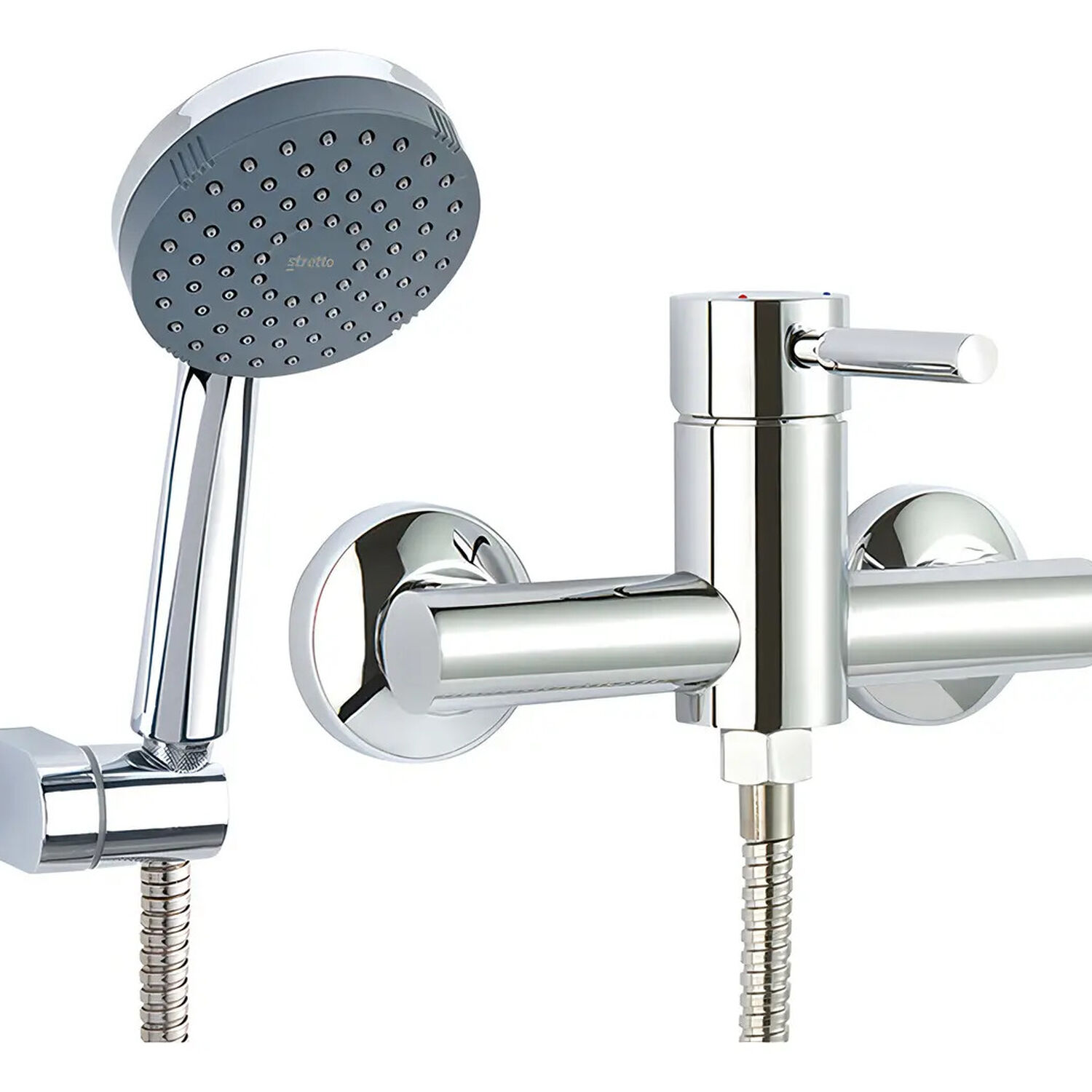 Monomando Llave Grifo Para Ducha Modelo Oz Marca Stretto image number 1.0