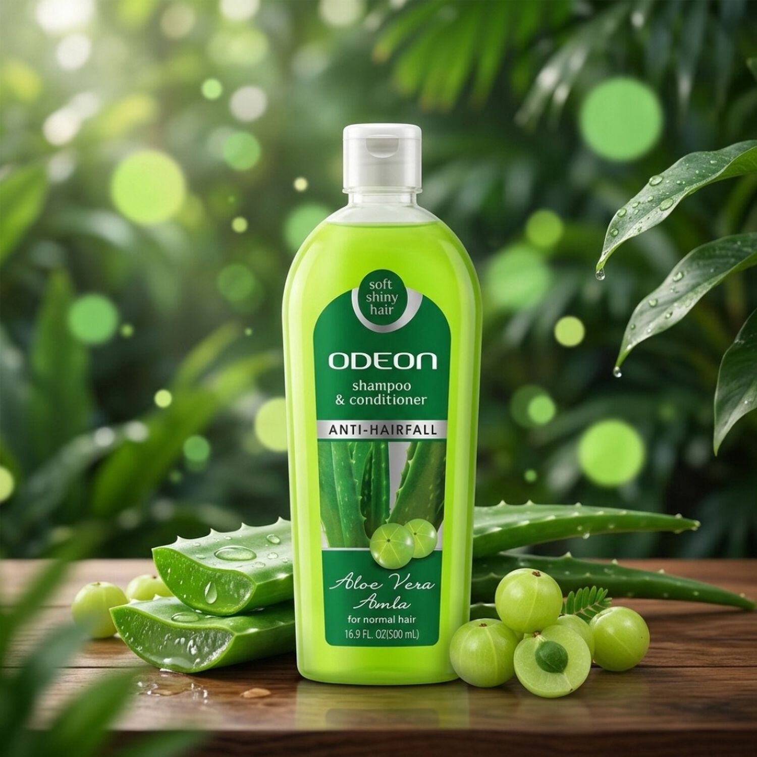 Shampoo Y Acondicionador Odeon - &Aacute;loe Vera-amla 500 Ml image number 1.0