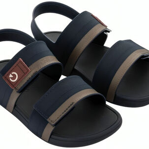 Sandalias Chalas Infantil Dakar Brown Blue Cartago