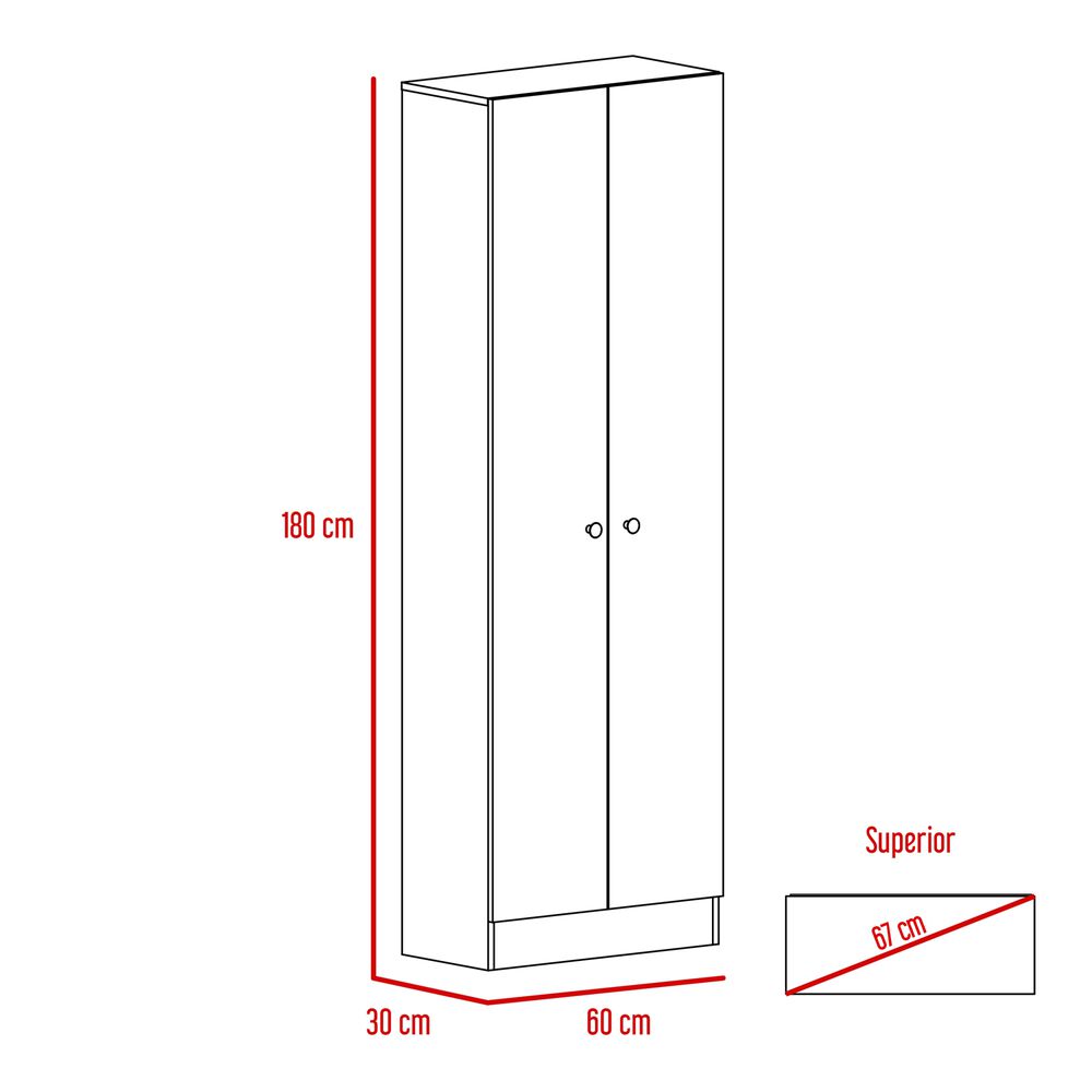 Estante Organizador Wc 2 Puertas Fm-010b - Blanco image number 8.0