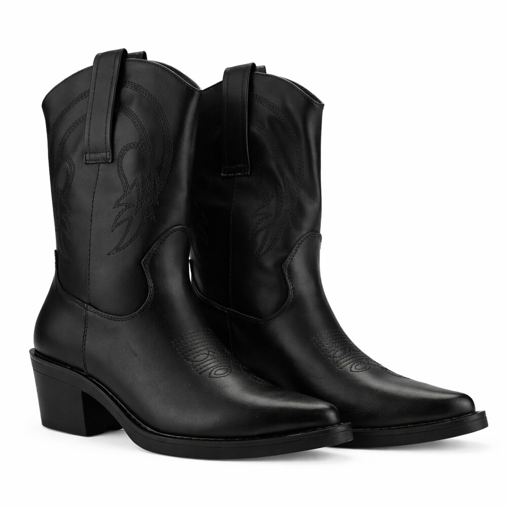 Botin Negro Mujer Casual Chalada West image number 4.0