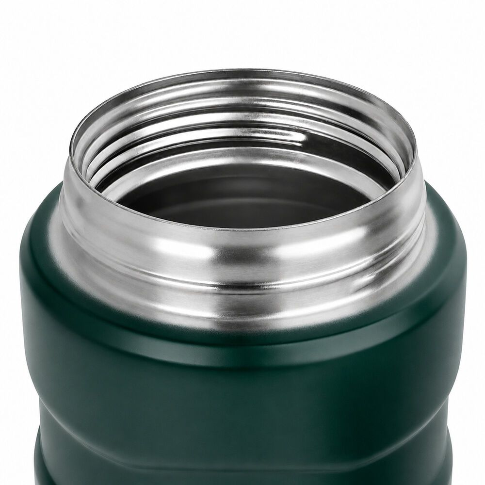 Termo De Comida Premium Inox Thermos King 470ml Verde image number 4.0