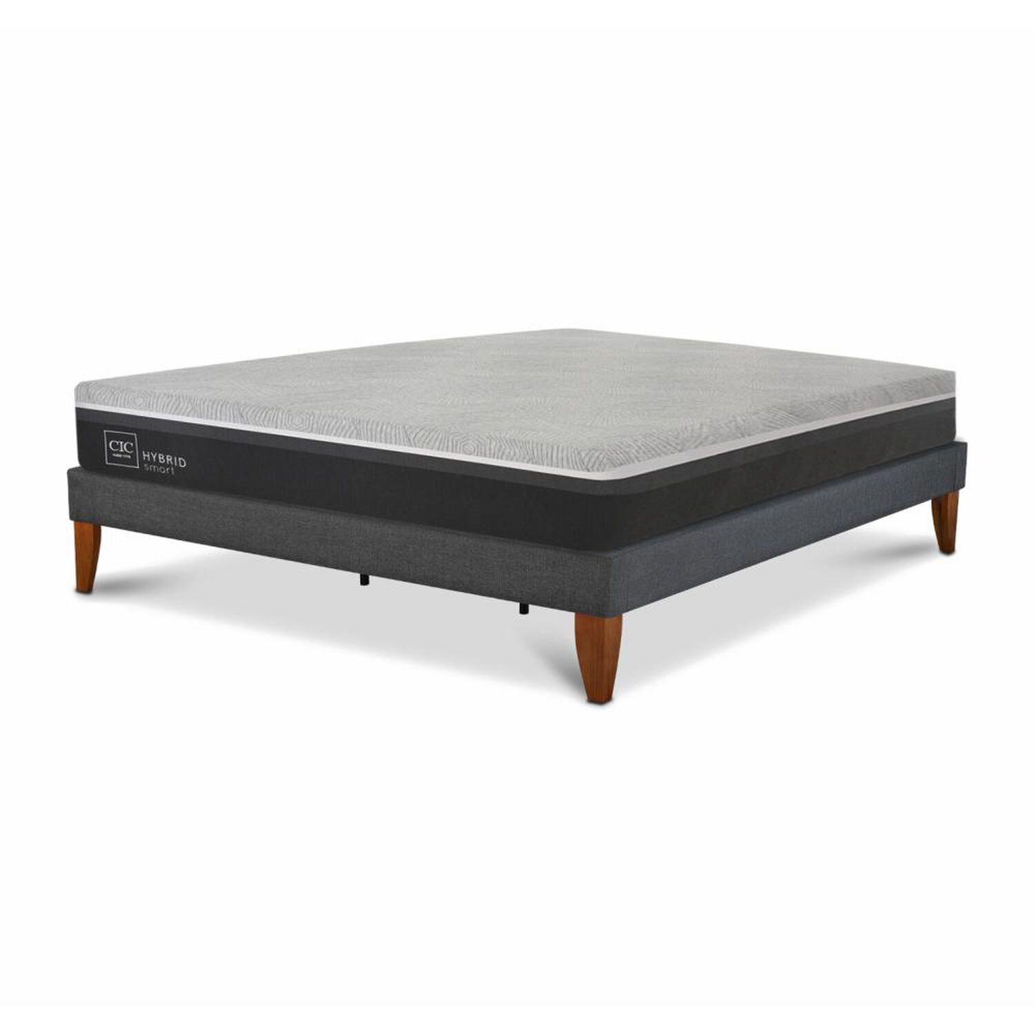 Cama Europea Cic Ce Box Hybrid Infinity / King / Base Normal image number 3.0