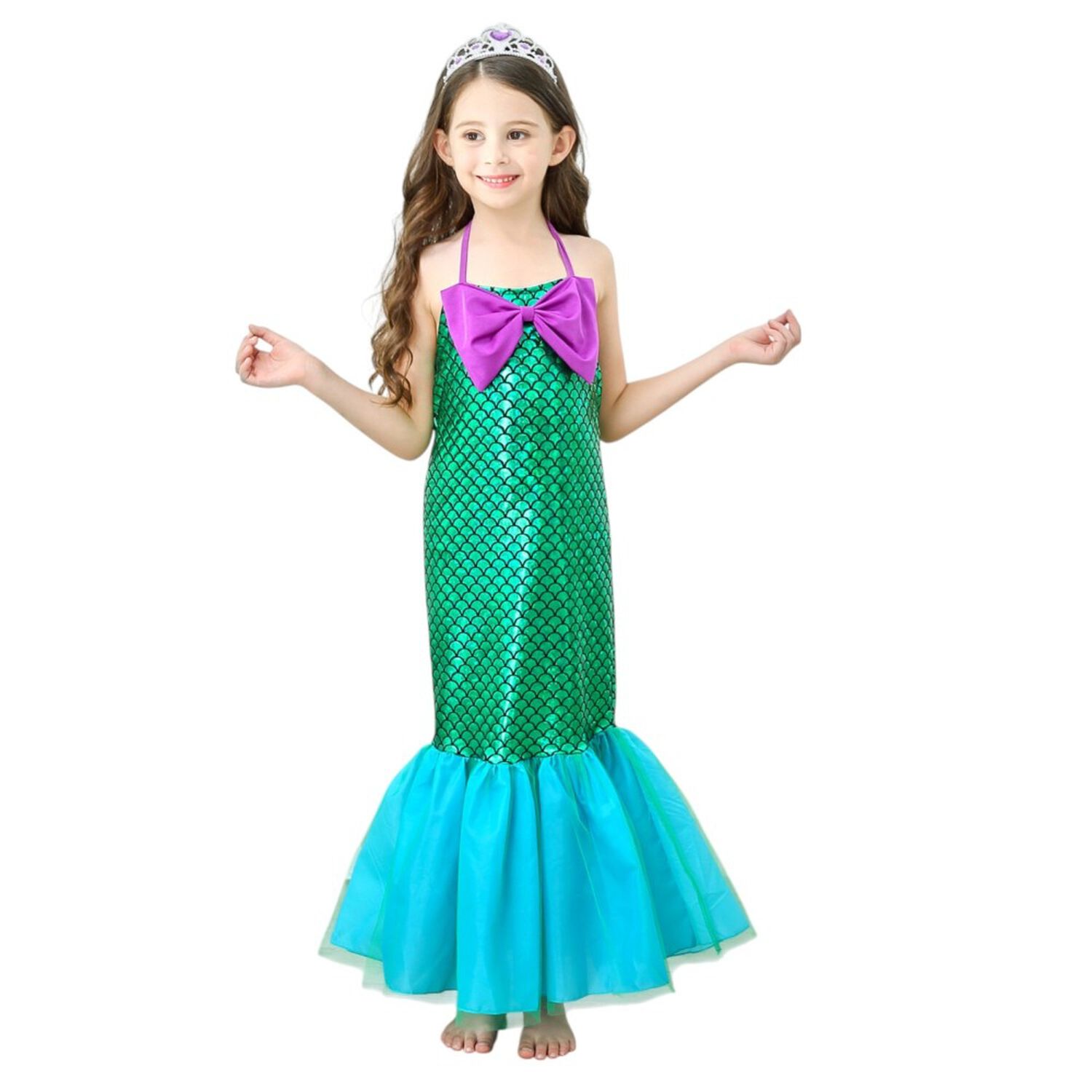 Disfraz Princesas Sirenita Ariel Para Ni&ntilde;a Disney image number 0.0