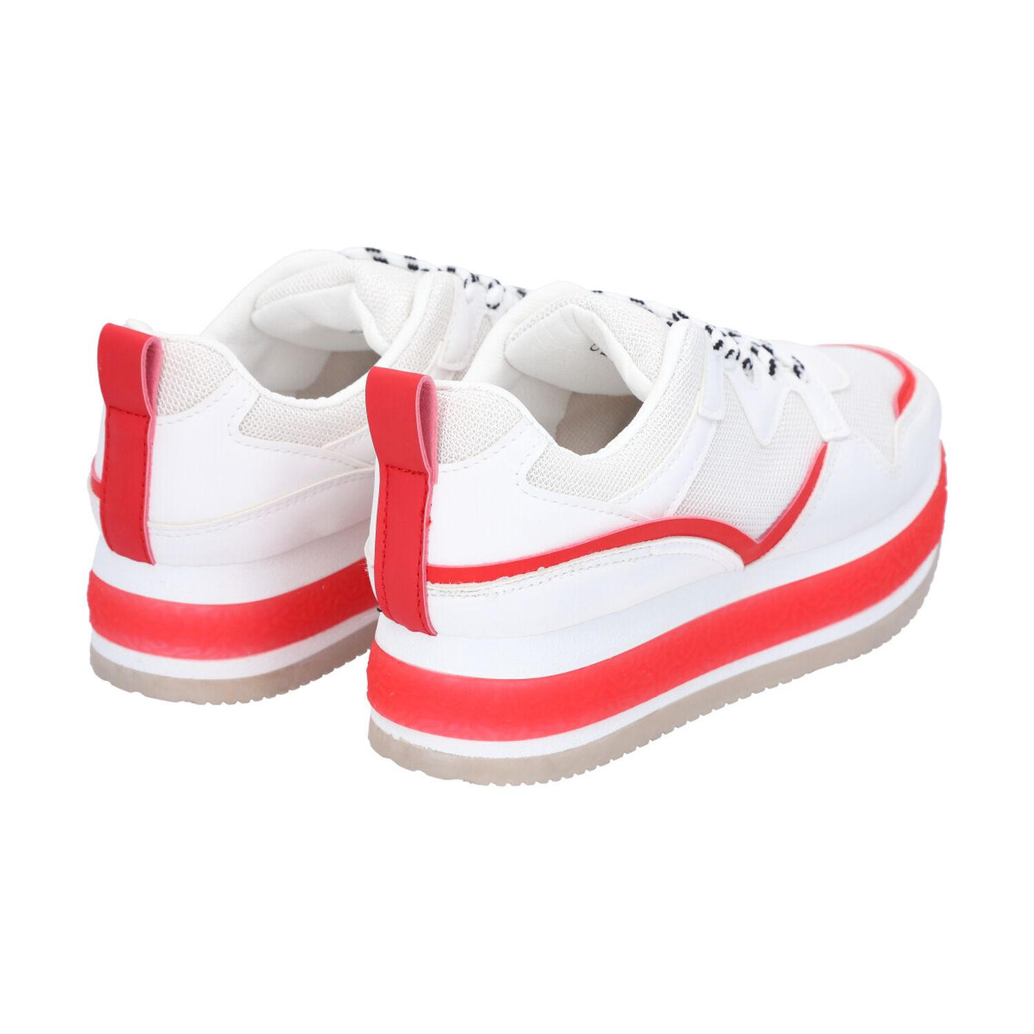 Zapatilla Urbana Mujer Blanco/fluor Amalia Police image number 4.0