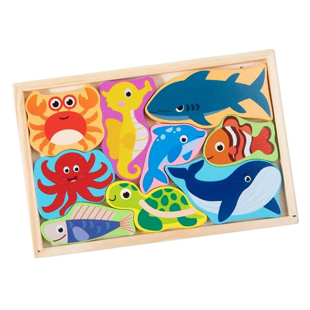 Rompecabeza Puzzle Encaje De Madera Juguete Didactico Ni&ntilde;os image number 0.0