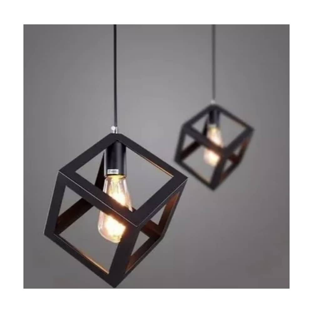 Lampara Colgante Geometrica Single + Ampolleta - Soloferta image number 3.0