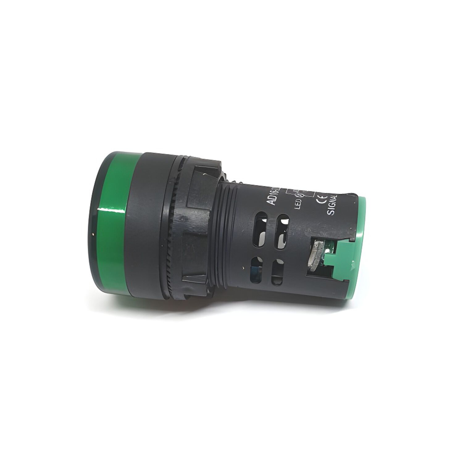 Luz Piloto Led 22mm 24v Verde image number 2.0