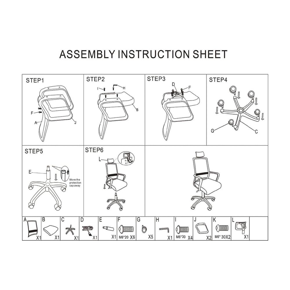 Silla De Oficina Ejecutiva Roma Ergonomica Color Negro Bm-695 Arthome image number 6.0