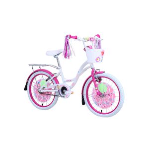 Bicicleta Totem Infantil Aro 20 Pretty Girl Blanco