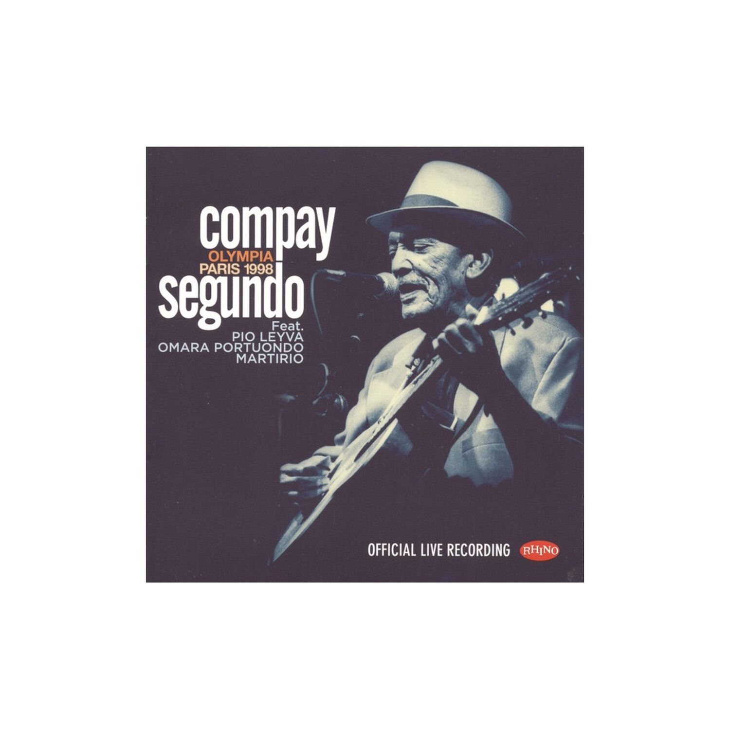 Compay Segundo - Live Olympia Paris 1998 (cd+dvd) | Cd image number 0.0