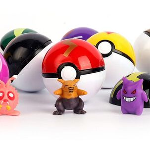 Pack De 12 Mini Pokebolas Sorpresas Pokemon