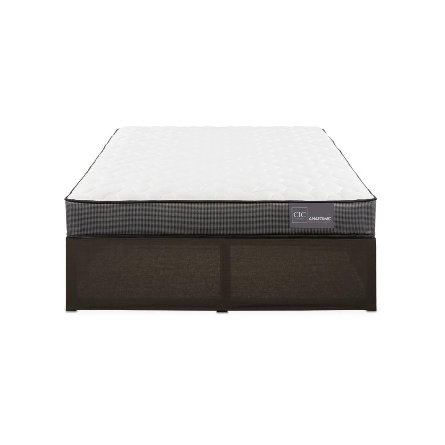 Cama Met&aacute;lica Cic Iron Smart Anatomic / 2 Plazas / Base Normal image number 0.0