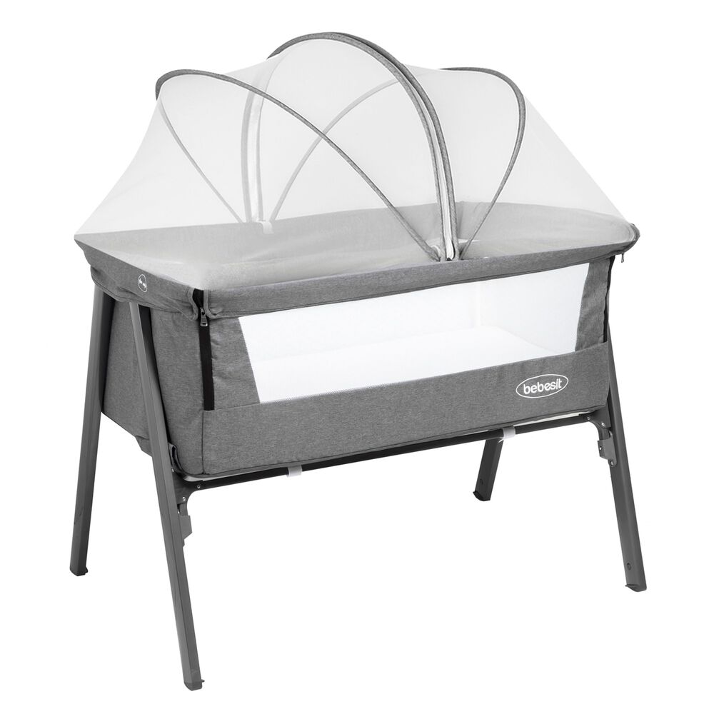 Cuna Colecho Easy Lx Con Mosquitero Gris image number 0.0