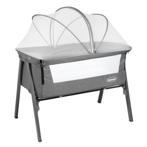 Cuna Colecho Easy Lx Con Mosquitero Gris