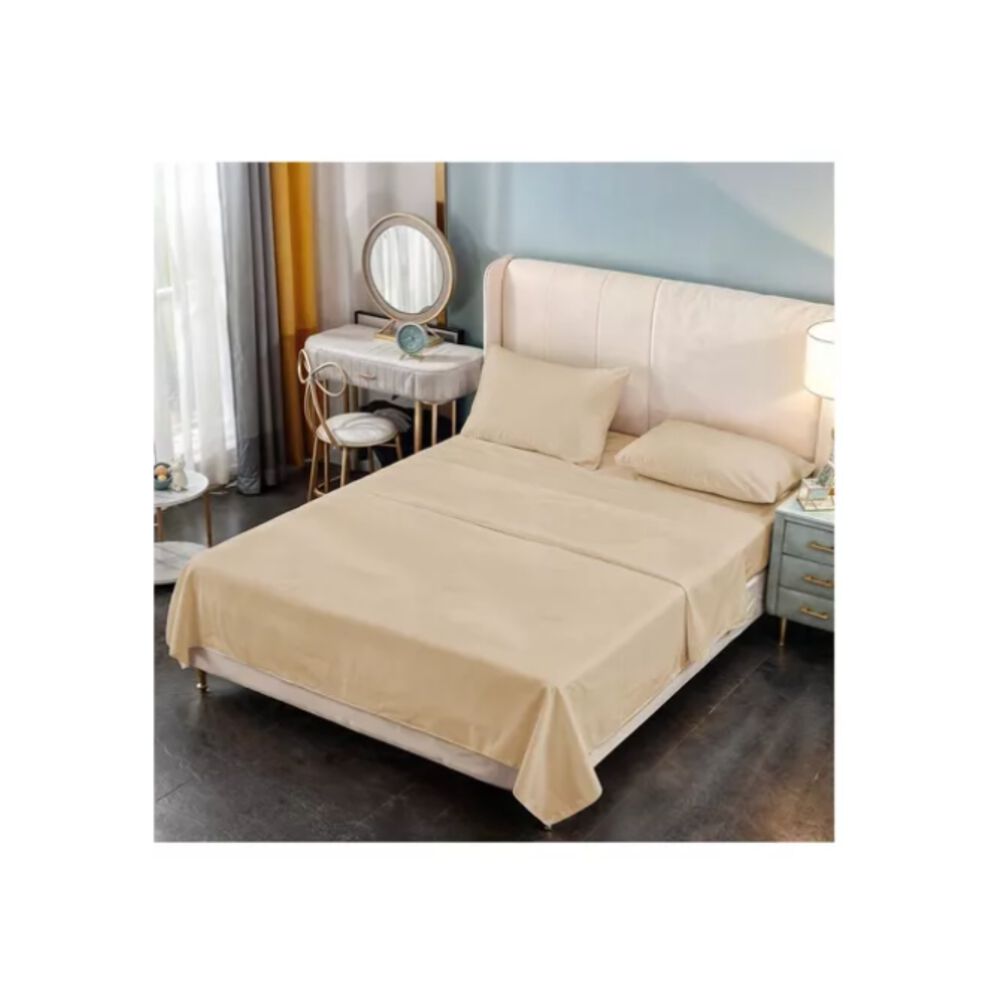 Juego De Sábana 200 Hilos 2 Plazas 4 Piezas Variedad Colores image number 1.0
