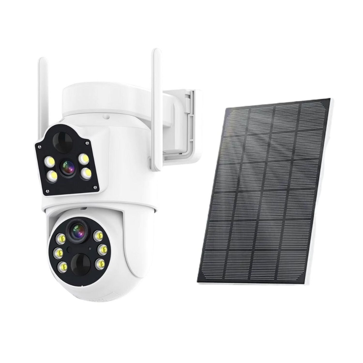 C&aacute;mara Solar 5g 360 Ip66 Visi&oacute;n Nocturna Hd 128gb Wifi image number 1.0