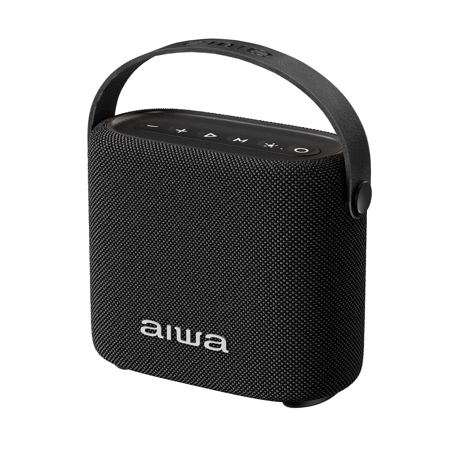Parlante Inal&aacute;mbrico Bluetooth Port&aacute;til Aiwa 7w Con Luz Aws-s70btb image number 0.0