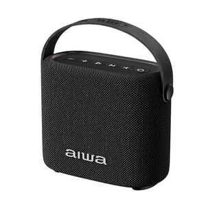 Parlante Inal&aacute;mbrico Bluetooth Port&aacute;til Aiwa 7w Con Luz Aws-s70btb