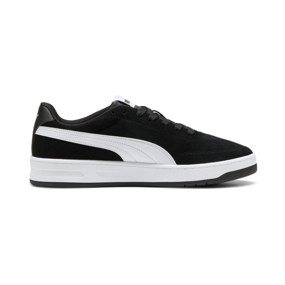 Zapatilla Urbana Hombre Puma Court Classic Clean Sd Negro image number 1.0