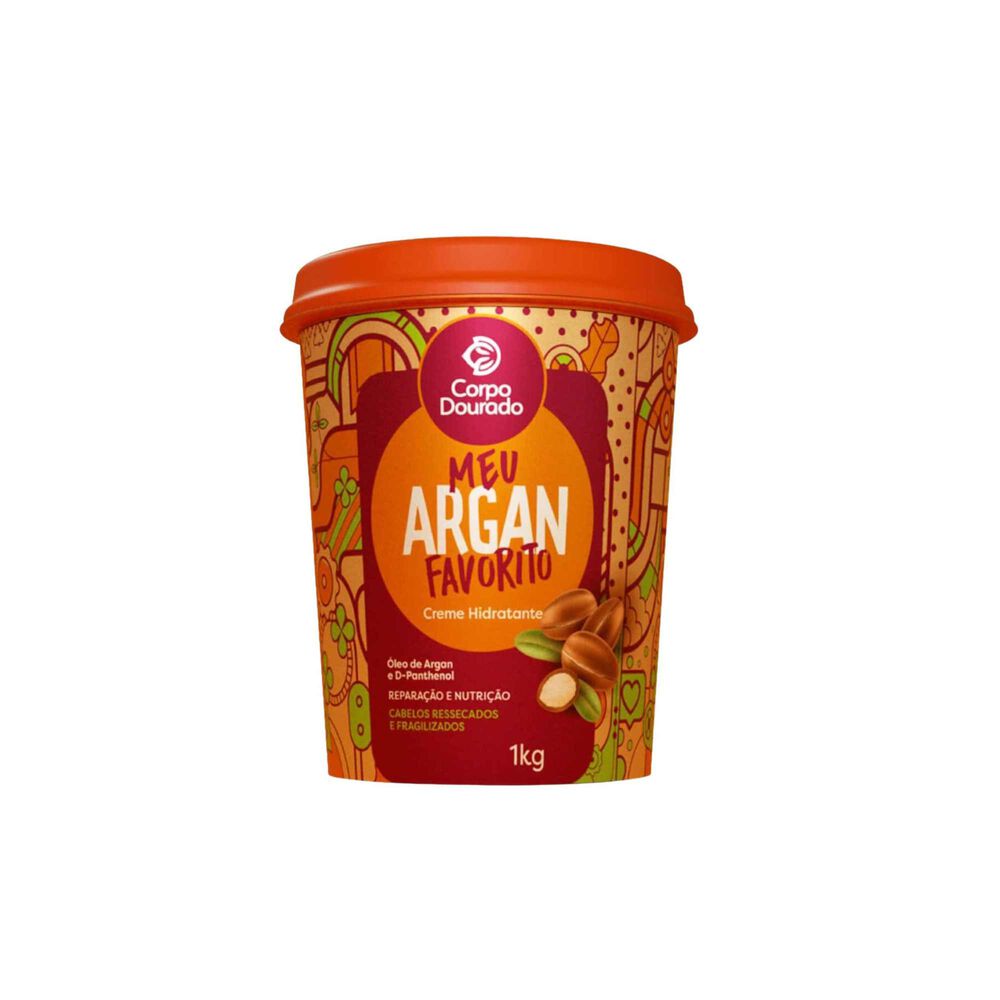 Crema Brasileña Para Reparar Cabellos Dañados Con Argan 1 Kg image number 2.0