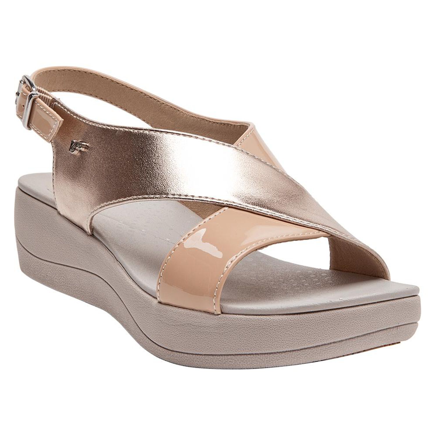 Sandalia Mujer 16 Horas 16m0498 Beige image number 2.0