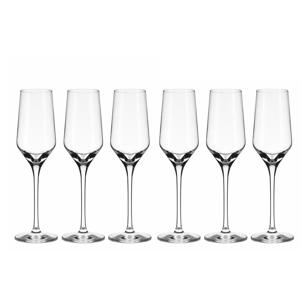 Set 6 Copas 225ml Champagne Brunello Nadir Transparente image number 0.0
