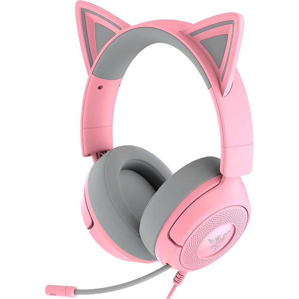 Aud&iacute;fonos Gamer Razer Kraken Kitty V3 X Quartz image number 0.0