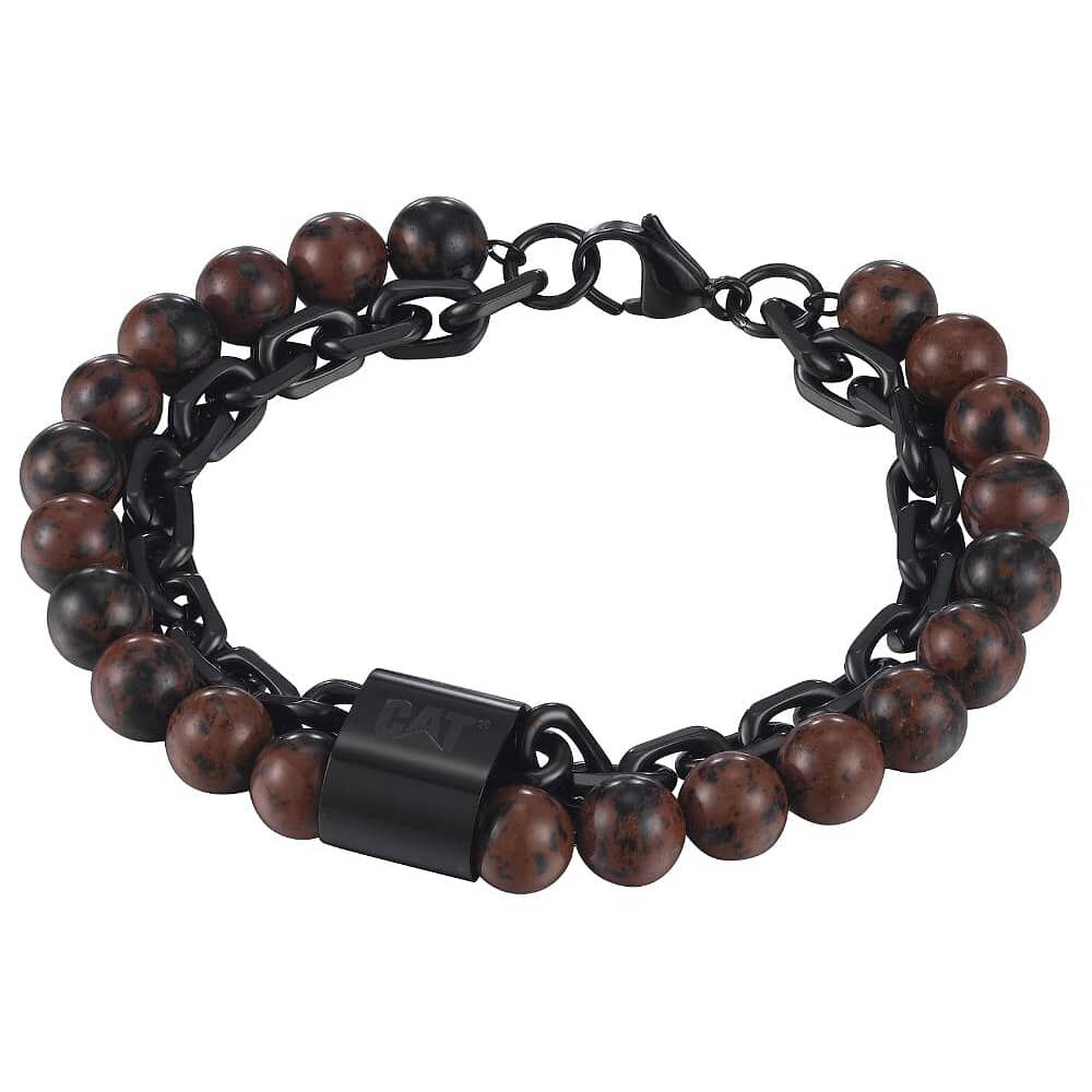 Pulsera De Hombre Cat J013b08114 Negro-caf&eacute; image number 0.0