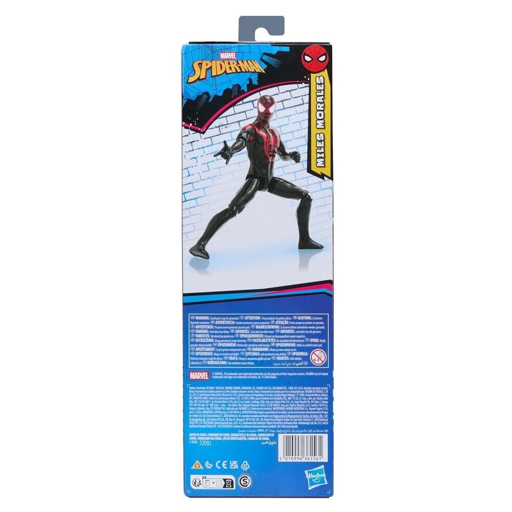 Figura De Acci&oacute;n Spiderman Titan Series Miles Morales image number 6.0