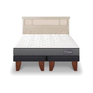 Cama Europea Cic Anatomic / 2 Plazas / Base Dividida + Respaldo