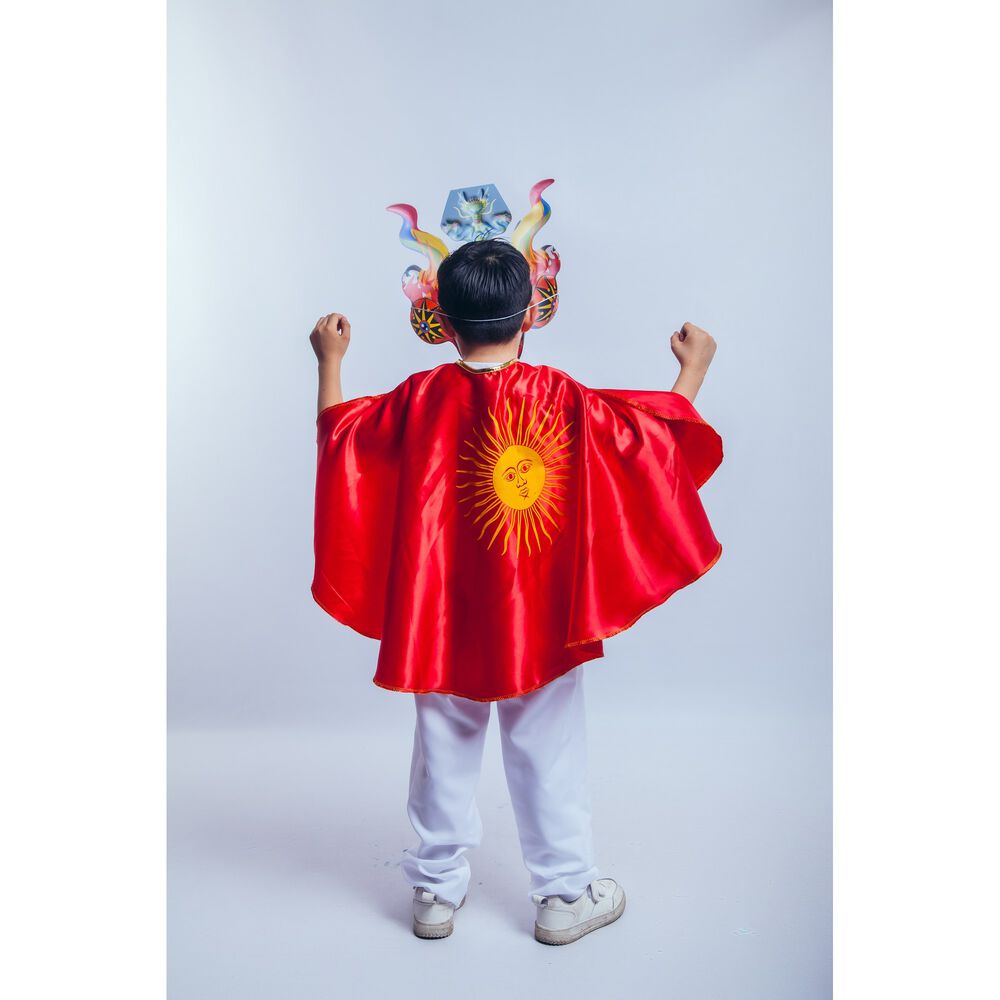 Capa La Tirana Caporal Traje Tipico Nortino Infantil image number 8.0