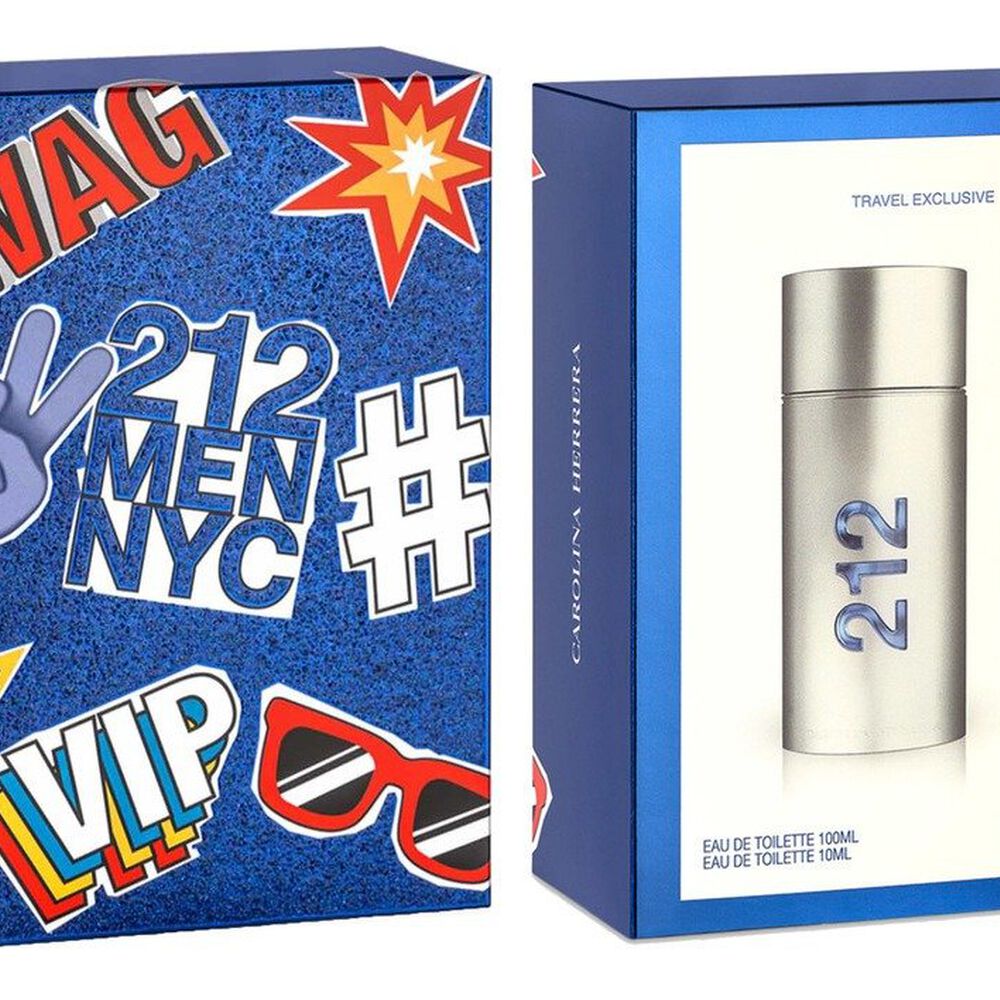 Carolina Herrera 212 Men Edt 100+10ml image number 0.0